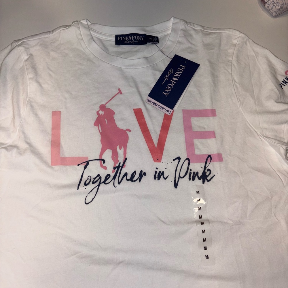 Polo Ralph Lauren Pink Pony Breast Cancer Awareness Shirt